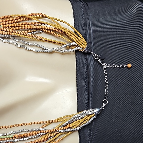 LIA SOPHIA LAKEVIEW RETIRED NECKLACE MULTI-STRAND - Picture 4 of 8